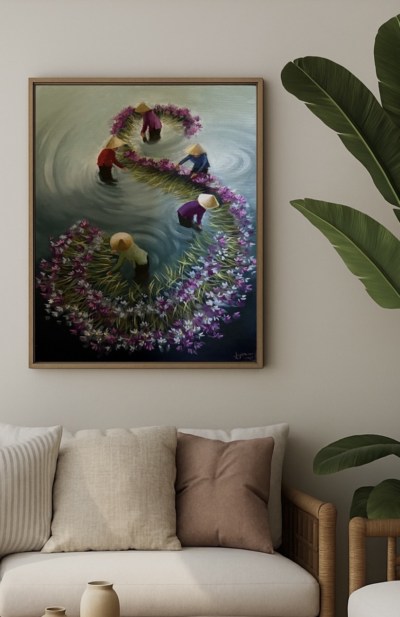 Mekong water lilies 